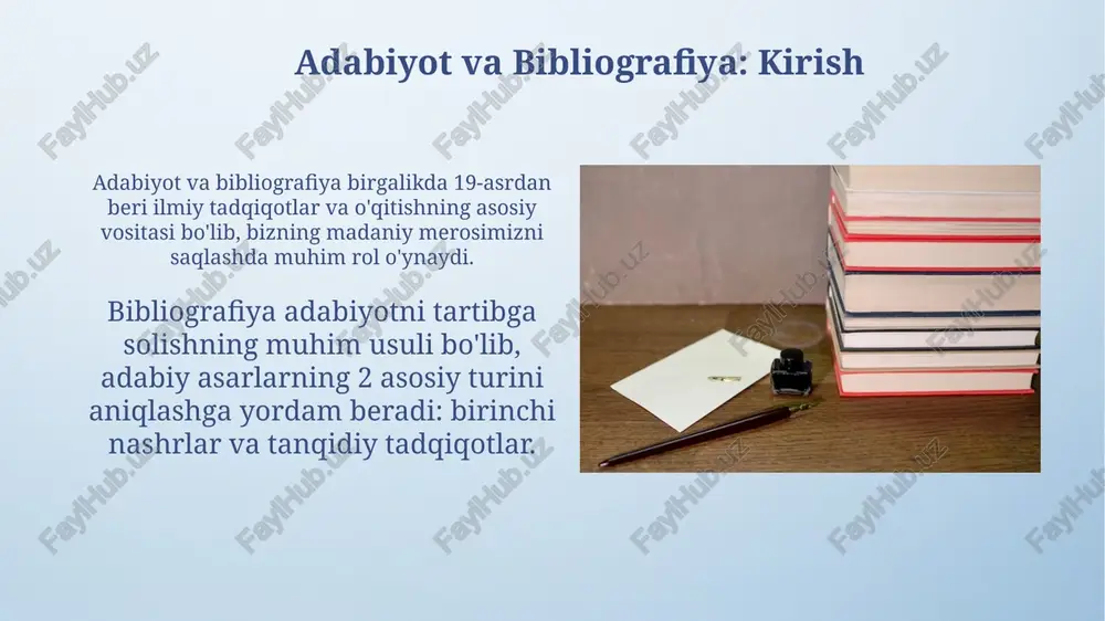 adabiyot va bibliografiya - Page 3
