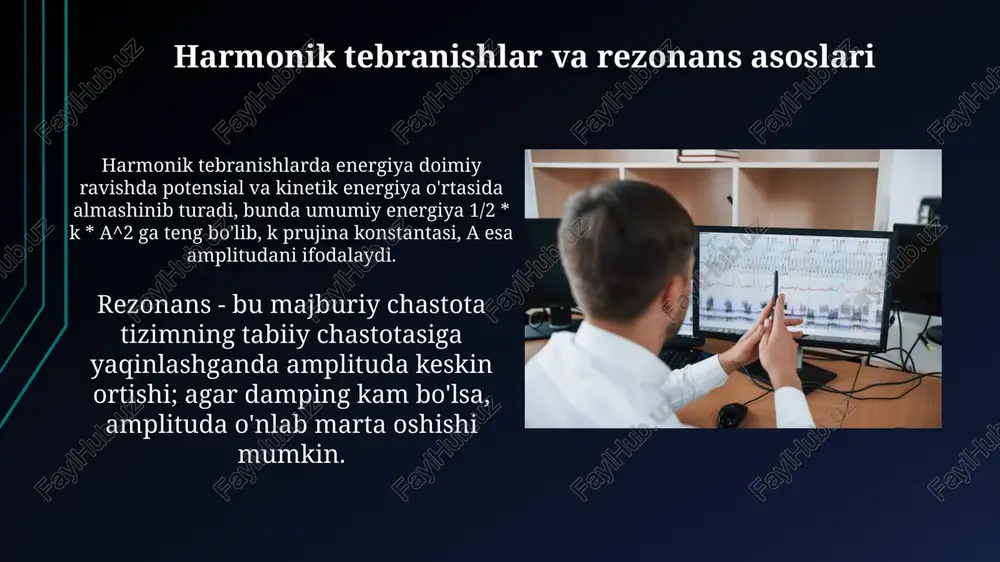 garmonik tebranishlar va rezanans(qoʻllanishlari) - Page 3