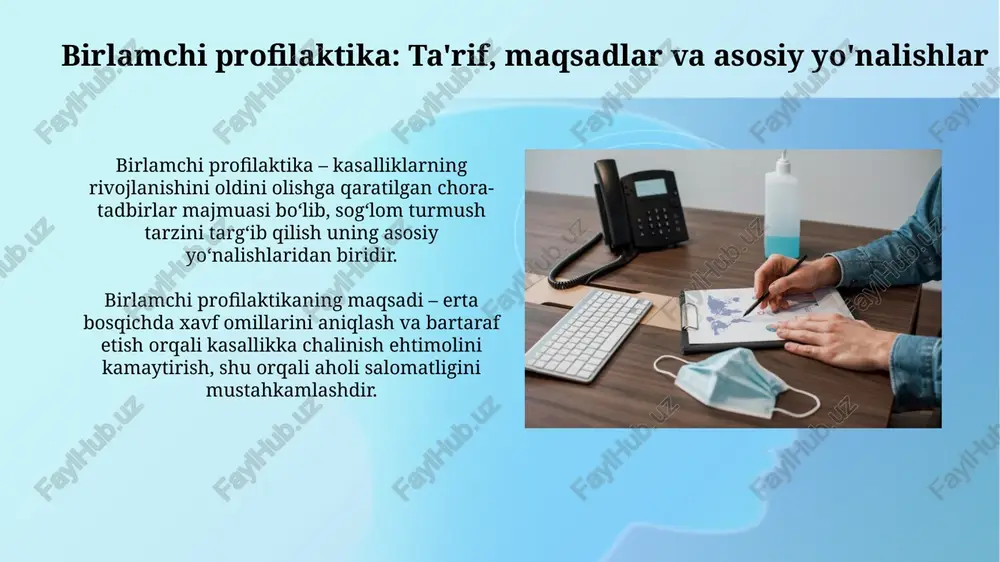 ichki kasalliklarning birlamchi profilaktikasi va dispanserizatsiyasi - Page 3