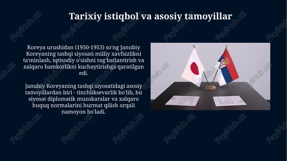 janubiy koreya tashqi siyosatida diplomatik muzokaralar - Page 3