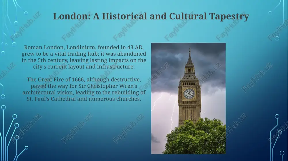 london: a historical and cultural tapestry - Page 3