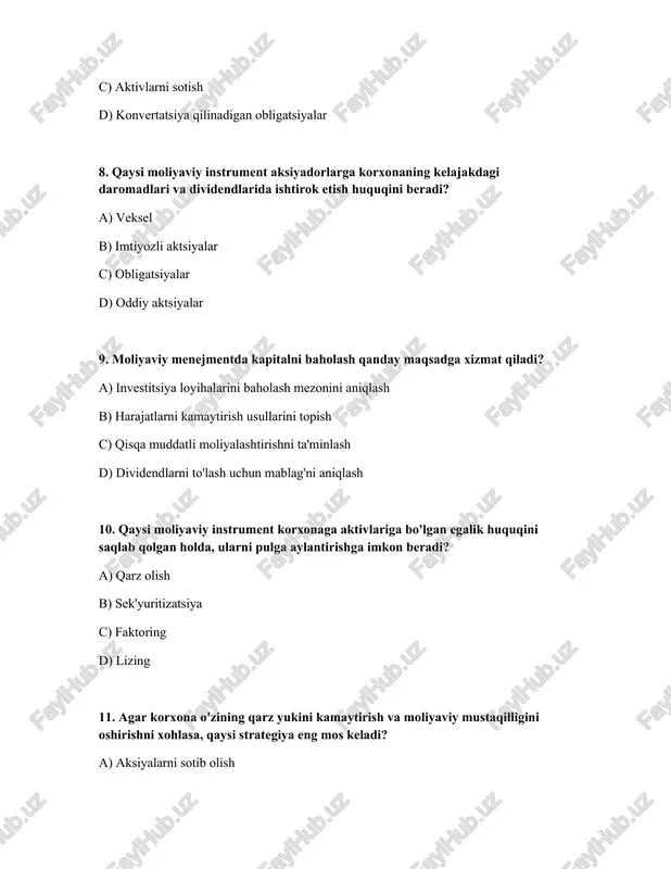 moliyaviy menejmentning insturmentlari - Page 3
