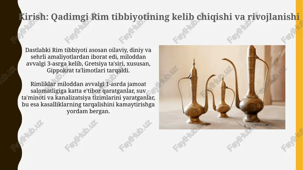 qadimgi rim tibbiyoti va uning oʻziga xos tomonlari - Page 3