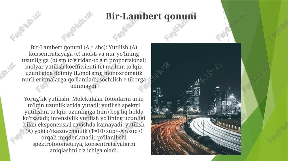 bir-lambert qonuni - Page 3