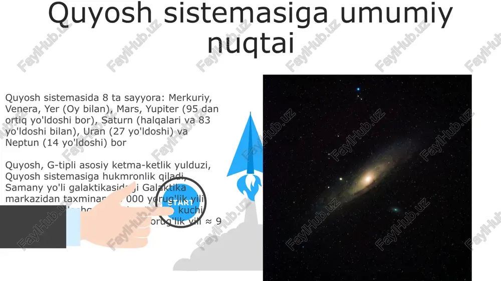 ekti, sirt harorati ~464°c, vulkanik faollik, teskari aylanish, yerning tungi osmonidagi eng yorqin sayyora, rim sevgisi ma'budasi sharafiga nomlangan. e'tiboringiz uchun rahmat @taqdimot_robot image5.jpg image6.jpg image7.jpg image8.jpg image9.jpg image10.jpg image11.jpg image12.jpg image13.jpg image1.jpeg image2.jpeg image3.jpeg image4.jpeg