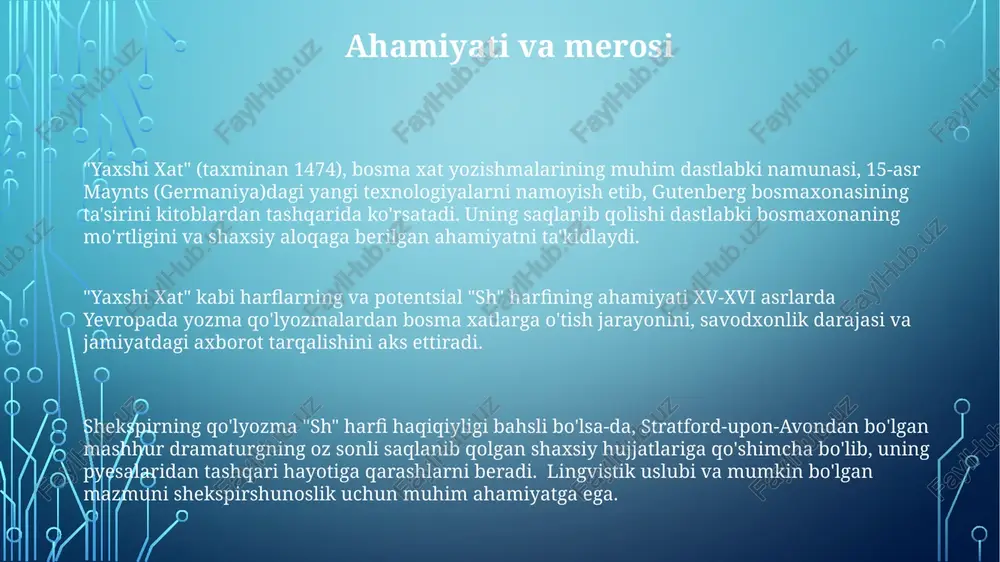 "sh" harfi ta'siri: meros va ta'sir - Page 3