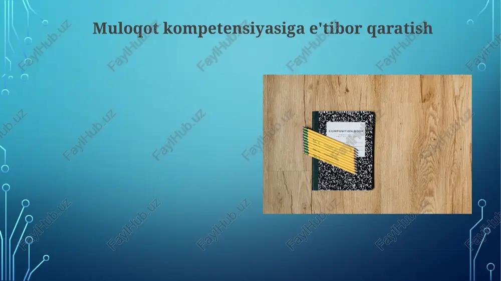 lug'at, grammatika va talaffuz ko'nikmalariga ta'sir ko'rsatib, til o'rganishni 20-30% ga oshiradi. ommalashtirilgan til resurslari raqamli davrda baholash va o'rganish onlayn hamkorlikdagi loyihalar (masalan, google docs, padlet) tengdosh bahosini rivojlantiradi, o'z-o'zini baholash va madaniyatlararo muloqotni yaxshilaydi. 3 ta mamlakatdan (xitoy, braziliya, aqsh) talabalar 2-3 tengdoshining ishlarini baholab, 21-asr ko'nikmalarini oshirib, til malakalarini yaxshilaydi. bu usul faol ishtirokni 10% ga oshirdi. raqamli baholash vositalari (masalan, kahoot!, quizizz) tezkor fikr-mulohazalarni taqdim etib, zamonaviy tillarni o'rganishda o'quvchilarning faolligini oshiradi ijtimoiy tarmoqlar va til almashinuvi o'quvchi mustaqilligi va o'z-o'zini boshqarish muvaffaqiyatli oʻz-oʻzini oʻrganish metakognitiv strategiyalarni: rejalashtirish, monitoring (masalan, til oʻrganish ilovalarining progress trackerlaridan foydalanish) va oʻrganish jarayonini baholashni talab qiladi. turli manbalardan (masalan, bbc learning english podcastlari, oxford university press darsliklari, youtube kanallari) foydalanish muhimdir o'quvchining mustaqilligi zamonaviy til o'rganishda o'z-o'zini boshqarishga (o'ob) yordam beradi; 21-asr raqamli vositalari (masalan, duolingo, babbel), teskari darslar va vazifa-ga asoslangan o'qitish (vabo) kabi texnikalar berlin yoki london kabi …