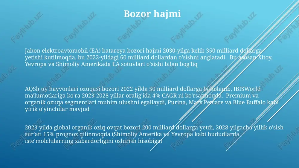 tarmoqlar) va 10 ta mintaqaviy sheriklar bilan hamkorlik orqali yo'naltiriladi korxona dasturiy ta'minoti uchun b2b gtm strategiyasi emea (buyuk britaniya, germaniya, fransiya) va apac (yaponiya, avstraliya) mintaqalaridagi fortune 500 kompaniyalariga to'g'ridan-to'g'ri sotishga qaratilgan moliyaviy prognozlar 2022-2024 yillar oralig'ida yillik 22% qo'shimcha o'sish sur'ati (cagr) prognoz qilingan bo'lib, dastlabki prognozlardan 7% yuqori. bu o'sish buyuk britaniya va germaniyadagi bozor ulushining o'sishi (mos ravishda 3% va 5%) va ii chorakda amalga oshirilgan xarajatlarni tejash choralari bilan bog'liq 2024-yil 1 va 2-choraklaridagi bozor tendentsiyalari va sotuv ma'lumotlariga ko'ra, konservativ moliyaviy prognozlarga asosan, 2024-yil dekabrigacha umumiy daromad 4,8 million dollarni tashkil etadi, janubiy kaliforniya mintaqasida retail giant inc 2024-yil 3-choragʻi uchun moliyaviy prognozlar shimoliy amerika bozorida x mahsulotining muvaffaqiyatli ishga tushirilishi va yevropa ittifoqida prognozdan 8% ortiqcha sotuvlar tufayli daromadning 15% ga, 1,2 million dollargacha oʻsishiga ishora qiladi moliyalashtirish talablari 2-bosqich rivojlantirish uchun jami 800 000 yevro mablag' kerak bo'ladi (berlin, germaniyadagi 3 muhandis, …