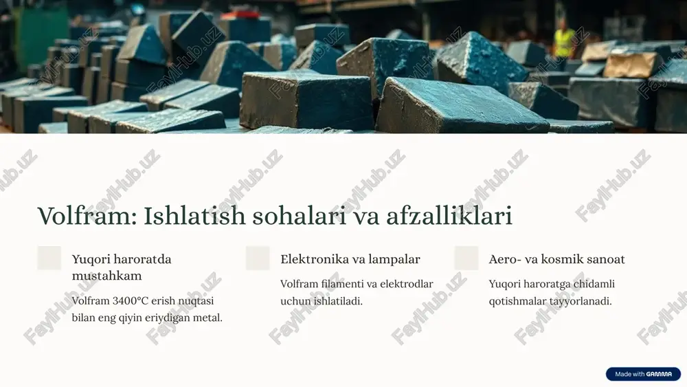 qiyin eriydigan metall va qotishmalar - Page 3