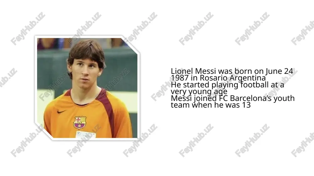 my fovorite player is messi pptx - Page 3