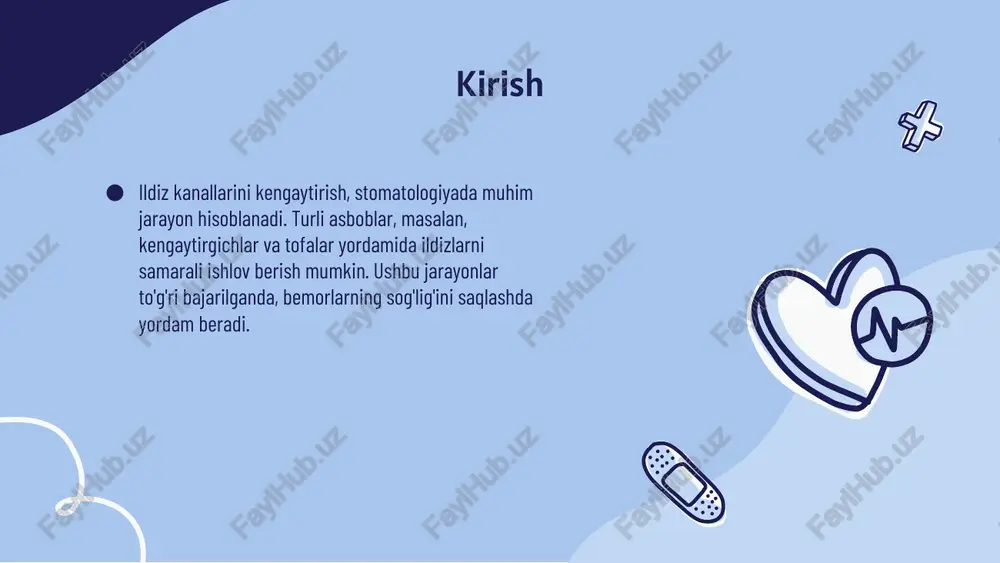 ivojlanish sifat nazorati asboblari, materiallarni tekshirish va baholash uchun ishlatiladi. ular jarayonning samaradorligini oshirishga yordam beradi. yuqori sifatli mahsulotlar ishlab chiqarish uchun nazorat jarayoni muhimdir. bu, camsavodlarning xatosini kamaytirishga yordam beradi. asboblar tanlashda ularning ishonchliligi va aniq ko'rsatkichlari muhim hisoblanadi. bundan tashqari, foydalanish qulayligi ham ahamiyatlidir. kelajakda sifat nazorati uchun yangi texnologiyalar va innovatsiyalar paydo bo'ladi. bu jarayonlarni yanada samarali va tezlashtirishga xizmat qiladi. ildiz kanallarini kengaytirish asboblari ildiz kanallarini kengaytirish asboblari zamonaviy innovatsion texnologiyalar asosida ishlab chiqilgan. ushbu asboblar ildiz sistemalarini mukammal ta'minlash va o'simliklarning sog'lom rivojlanishini qo'llab-quvvatlash uchun mo'ljallangan. ular, asosan, to'g'ri kengaytirish va shamollatish jarayonlarini ta'minlaydi. asboblar yordamida innovatsiyalar asboblar yordamida ildiz kanallarini kengaytirish innovatsion yondashuvlardan biridir. ushbu usullar orqali ko'rish imkoniyatlari va o'simliklarning hayotiy qobiliyatlari oshadi. o'zgaruvchan texnologiyalar ayniqsa samarali natijalar berishi mumkin. xulosa ildiz kanallarini asboblar yordamida kengaytirish usullari stomatologiyada muhim ahamiyatga ega. bu jarayon tishlarning sog'lig'ini yaxshilash va og'riqni kamaytirish uchun zarur. har bir …