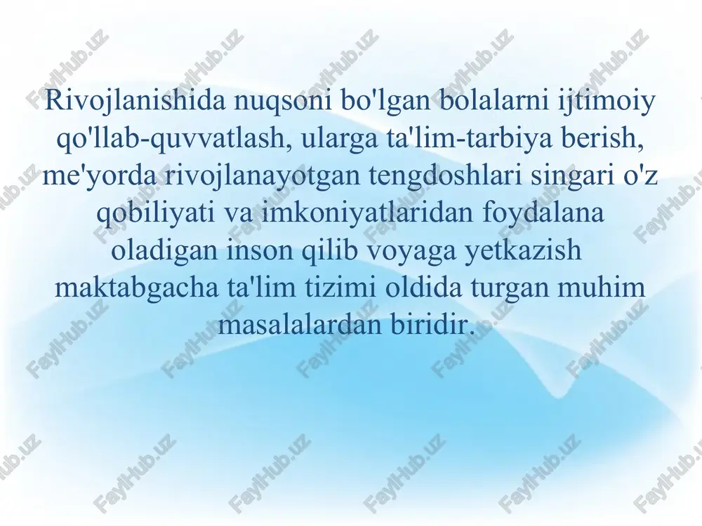 ixtisoslashtirilgan maktabgacha ta'lim tashkilotlarida ta'lim-tarbiya jarayonini tashkil qilish - Page 3