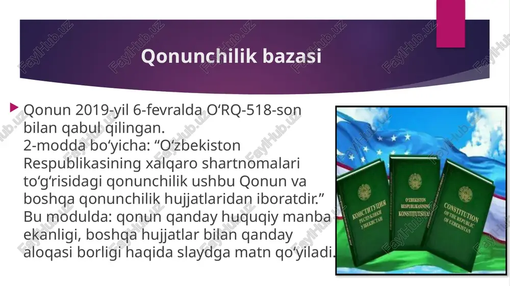 oʻzbekiston respublikasining xalqaro shartnomalari toʻgʻrisida - Page 3