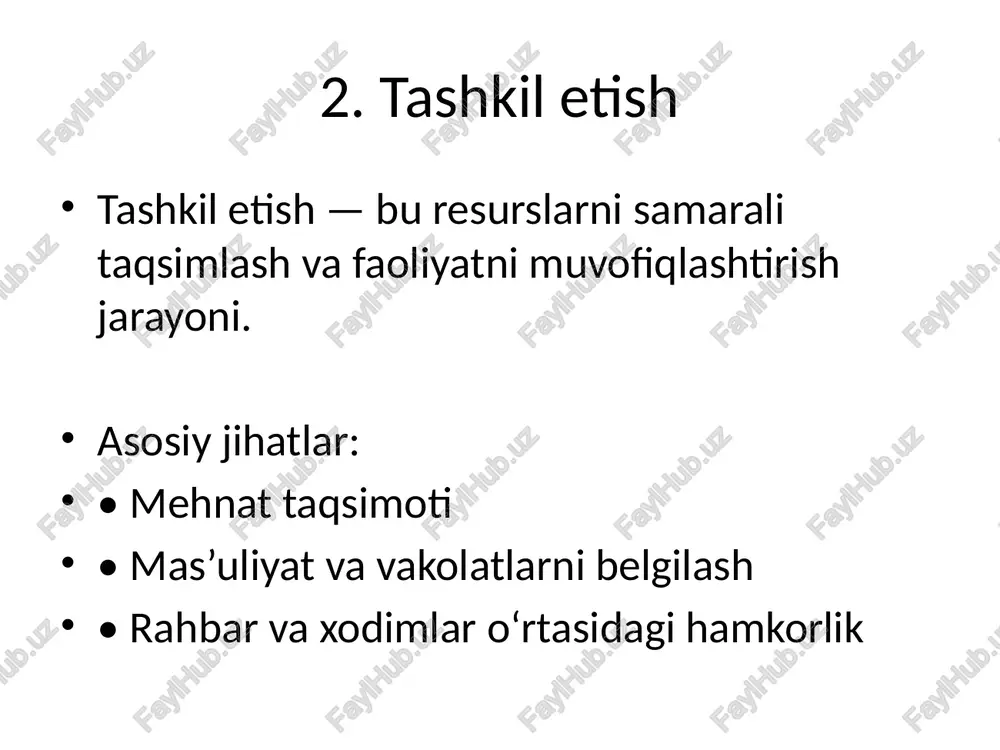 biznesda boshqaruv funksiyalari - Page 3