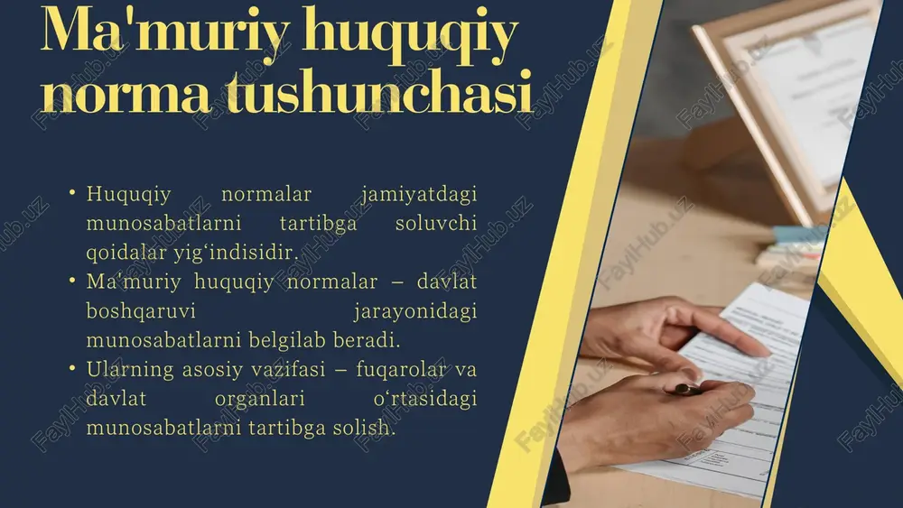 mamuriy huquqiy normalarning tuzulishi - Page 3