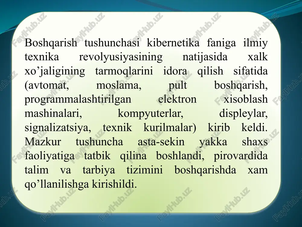 n.d.levitovning fikricha, aqliy rivojlanish kuyidagi kursatkichlar bilan: tafakurning mustaqilligi bilan o’quv materialining o’zlashtirishning tezligi va mustaxkamligi bilan, standart bo’lmagan vazifalarni xal qilishda aqliy chamalashning(topkirlikning)tezligi bilan, o’rganib chiqilayotgan xodisalarning moxiyatiga chukur kirib borish (muxim bo’lgan narsani ,muxim bo’lmagan narsadan ajrata bilish)bilan aklning tanqidiy qarashi balan parvoz ,asossiz muloxazalarga moyillikning yo’kligi bilan xarakterlanadi ta’limni individuallashtirish xar bir o’quvchi individual(aloxida),boshkalarga boglik bo’lmagan xolda ta’lim oladi degan ma’noni ta’limni individuallashtirishning ma’nosi shuki, u o’quvchining individual –psixologik xususiyatlariga tayanadi, ana shu xususiyatlarni xisobga olgan xolda kuriladi. shu nuktai –nazardan sinfdagi oddiy ta’lim qanday ruy berishini karab chikamiz. sinf rivojlanishi va tayorgarlik darajasi bir xil bo’lmagan, o’zlashtirishi turlicha va o’qishga munosabati xar xil, qiziqishlari xilma-xil o’quvchilardan tashqil topadi. o’qituvchi an’anaviy tashqil etilgan ta’lim sharoitida xammaga bir xilda baravar kela olmaydi. /docprops/thumbnail.jpeg