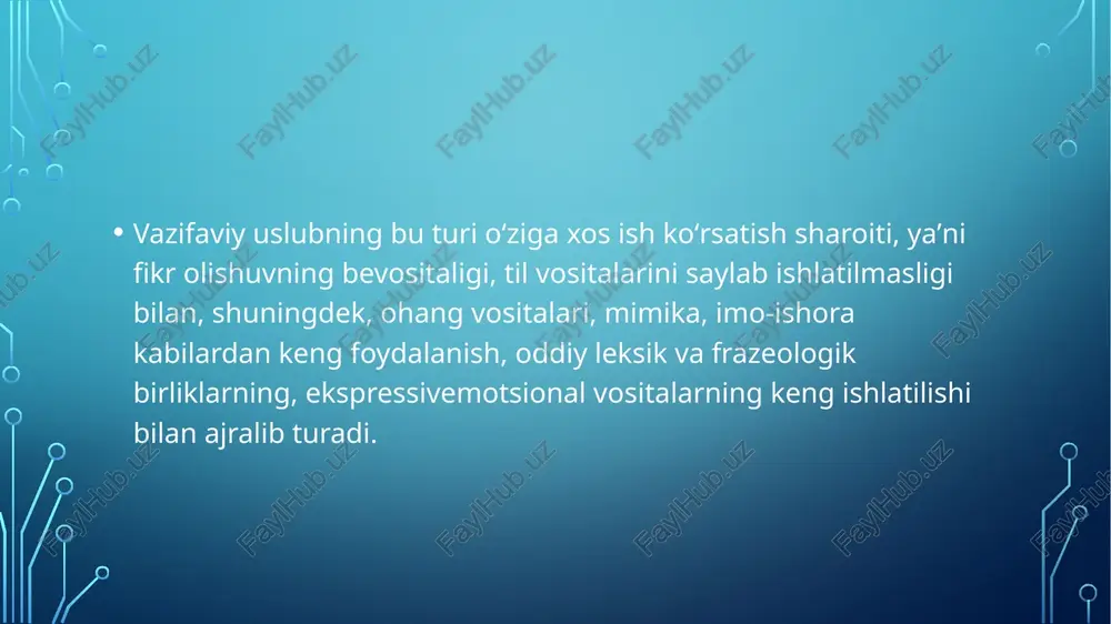 adabiy tilning vazifaviy uslublari - Page 3