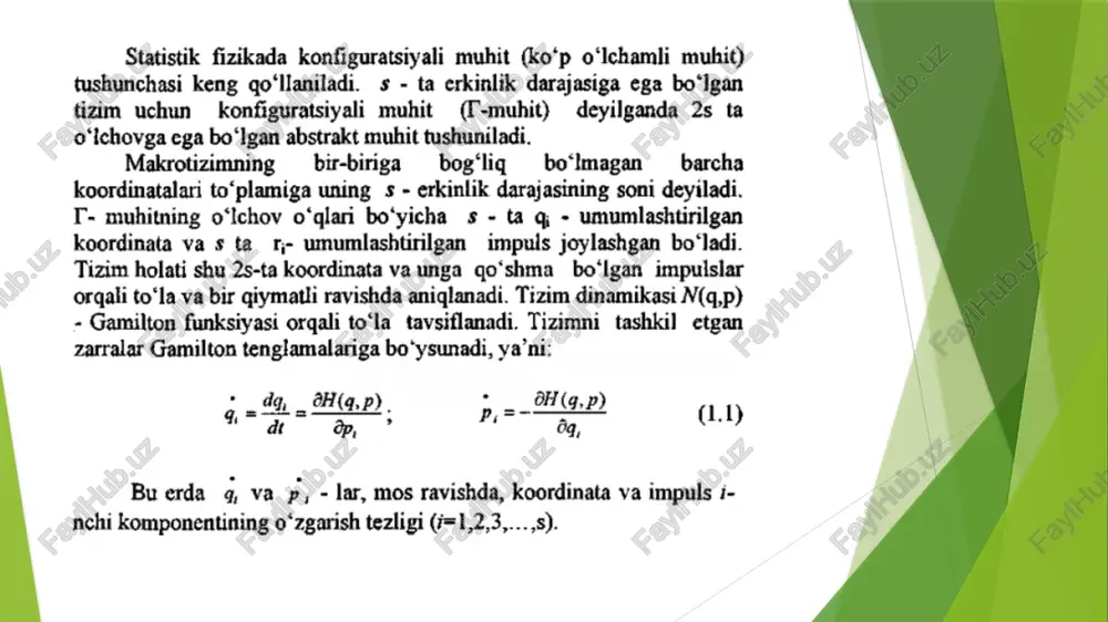 termodinamika va statik fizika - Page 3