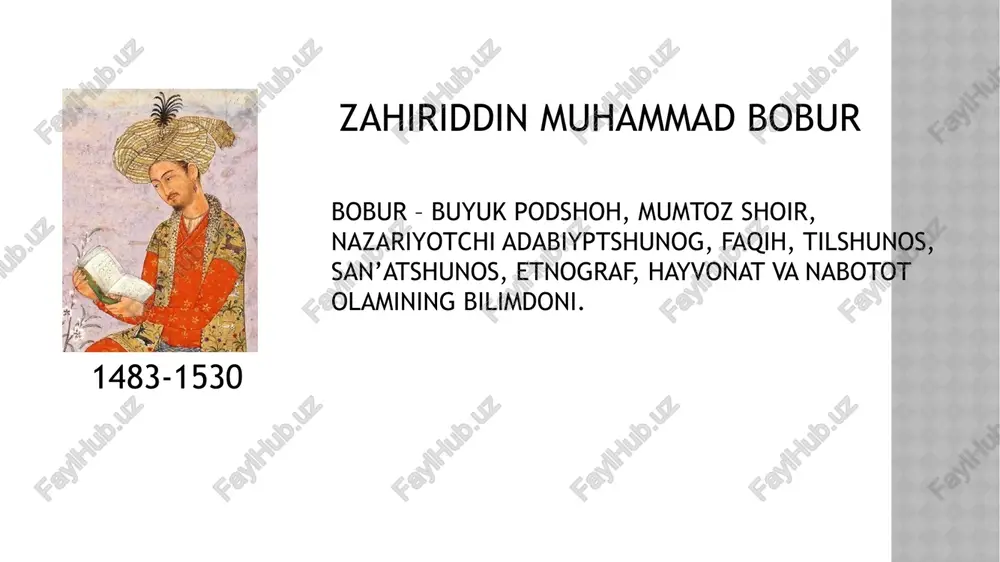 zahiriddin muhammad bobur - Page 3