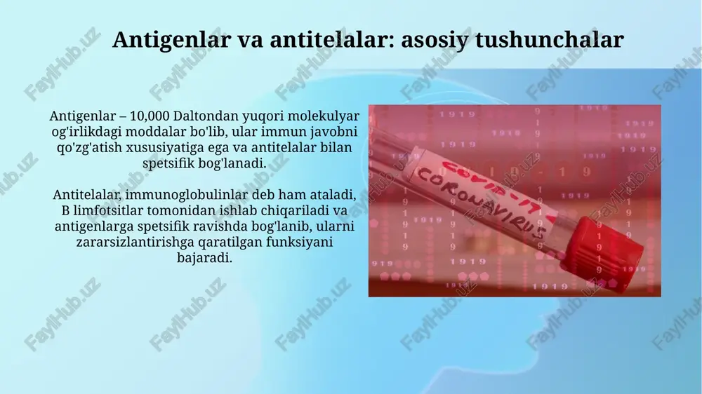 antigen va antitelalar. diagno stik zardoblar hagida tushincha olish usullari - Page 3