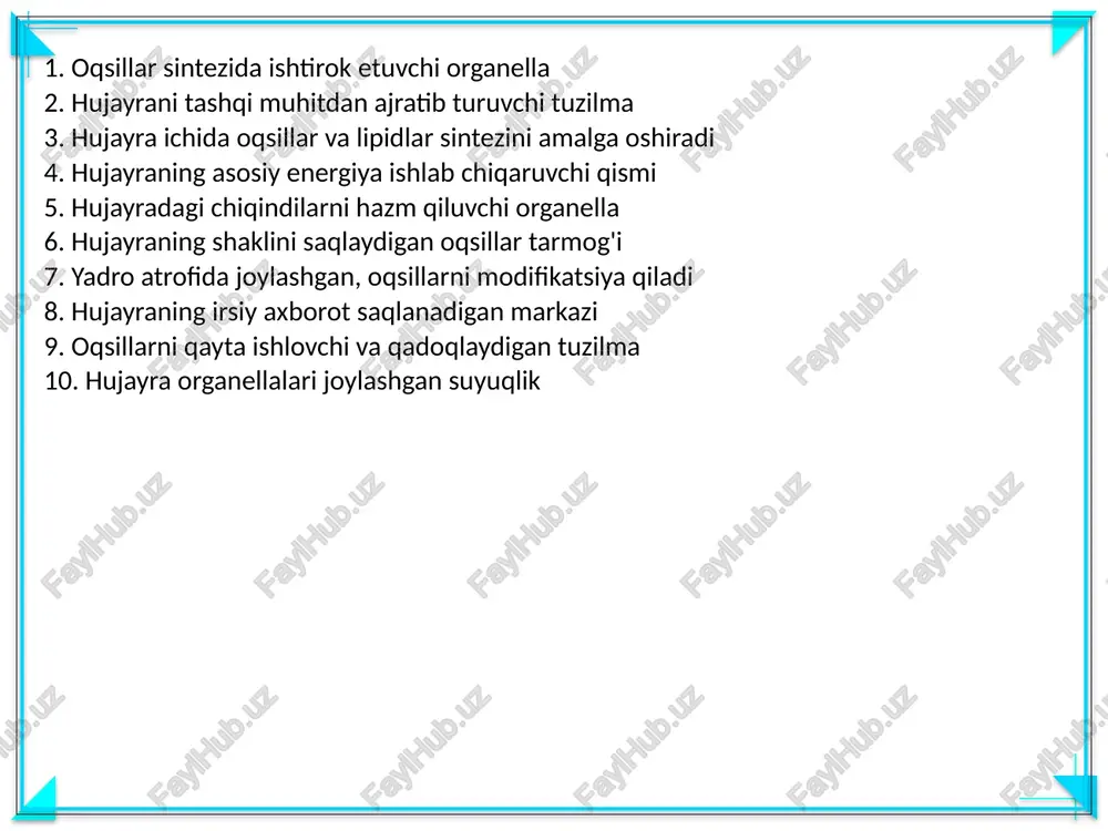 xayvon hujayrasi - Page 3