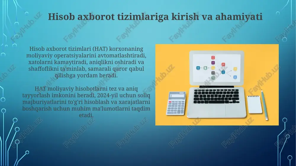 hisob axborot tizimlari - Page 3