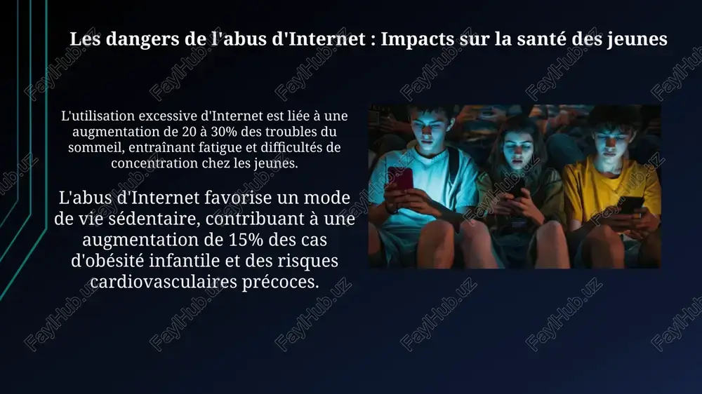 les dangers de l'abus d'internet: impacts sur la santé des jeunes - Page 3