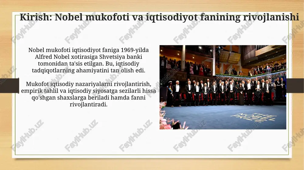 nobel mukofoti laureatlarining gʻoyalari - Page 3