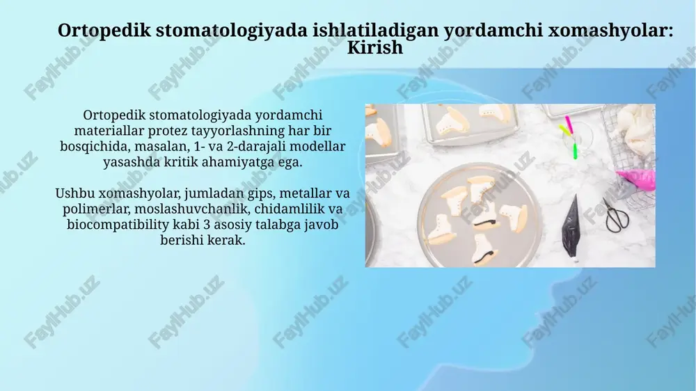 ortopedik stomatologiyada ishlatiladigan yordamchi xomashyolar - Page 3
