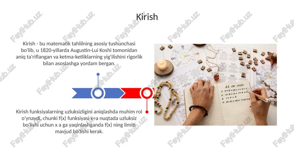 cha bo'ldi. david hilbert va uning ta'siri hilbertning 23 ta hal qilinmagan muammosi 1900-yilda taqdim etilgan bo'lib, xx asr matematika rivojiga katta ta'sir ko'rsatdi va yangi tadqiqot yo'nalishlarini belgiladi. hilbertning aksiomatik usuli evklid geometriyasiga zamonaviy asos berdi va matematika tushunchasini mantiqiy tizim sifatida shakllantirishga yordam berdi. henri poincaré – universal matematik puankare topologiya sohasiga katta hissa qo'shdi, xususan, 3 o'lchovli ko'plabliklar uchun asosiy bo'lgan puankare taxminini taklif qildi. uning uch jism muammosi ustidagi ishlari 19-asr oxirida deterministik tizimlardagi tartibsizlik nazariyasining poydevorini qo'ydi. alan turing va hisoblash nazariyasi turingning 1936-yilda chop etilgan maqolasi hal qilish mumkin bo'lmagan muammolarni ko'rsatdi, bu esa kompyuterlarning imkoniyatlari haqida fundamental tushunchalarni o'zgartirdi. turing mashinasi hisoblash nazariyasining asosiy tushunchasi bo'lib, har qanday algoritmning matematik modelini yaratadi, bu nazariy chegaralarni o'rganish uchun muhimdir. emmy noether – algebraik abstraksiya uning nyoter teoremasi fizikada saqlanish qonuniyatlari va simmetriyalarning chuqur bog'liqligini isbotladi, bu esa 1918-yilda nazariy fizika uchun juda muhim bo'ldi. …