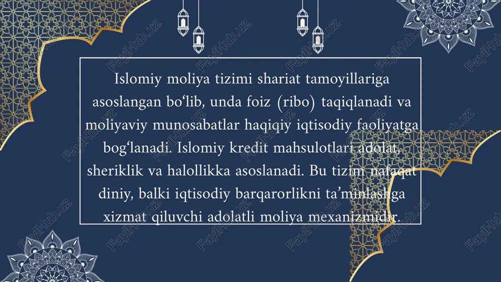 islomiy kredit mahsulotlari - Page 3