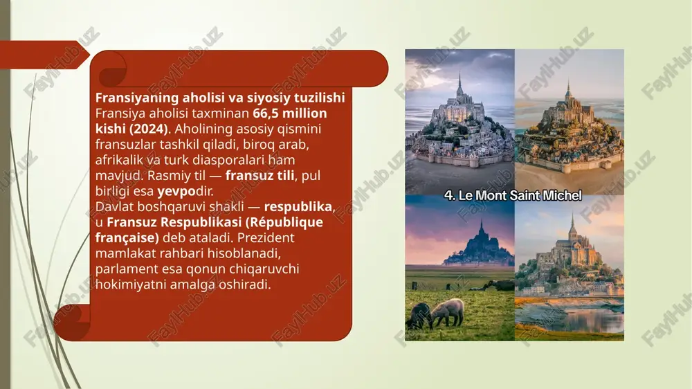 fransiyaning aholisi va siyosiy tuzilishi - Page 3
