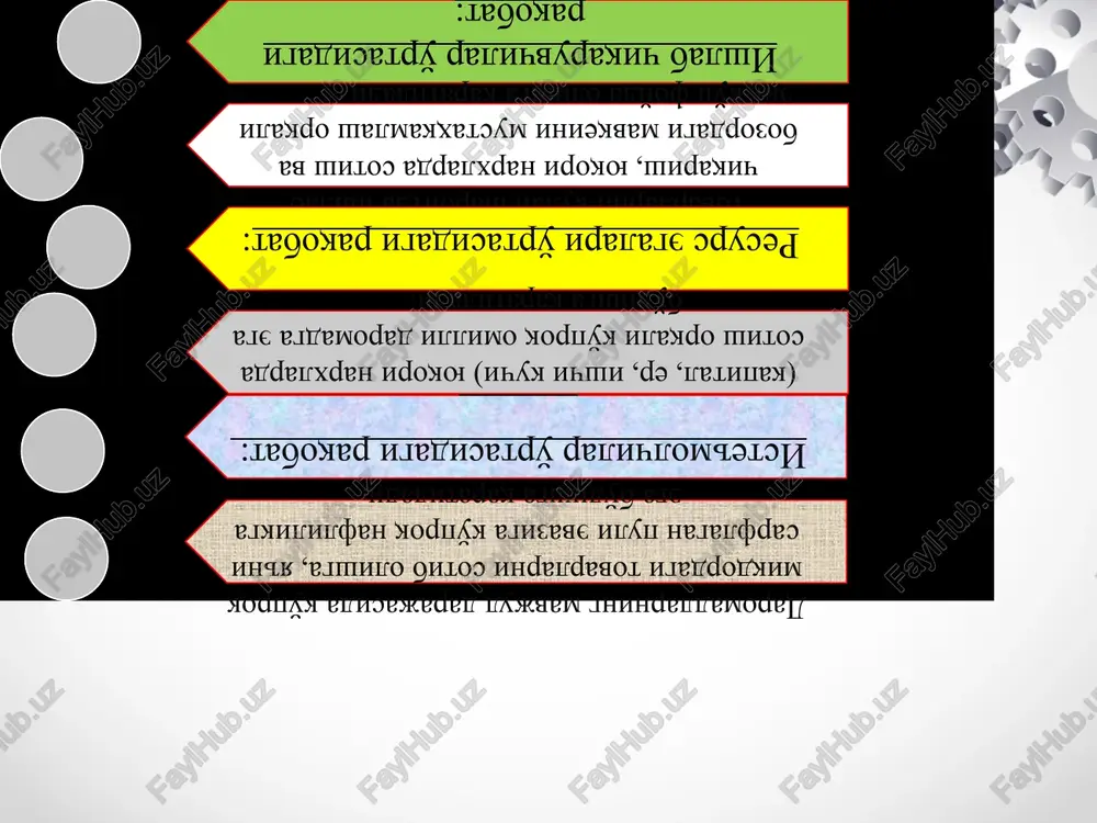 dempping narxlarni qullash-bunda milliy ishlab chiqaruvchilar o'zlarining tovarlarini boshqa mamlakatlarga ichki bozordagi narxlardan, ayrim hollarda tannarxdan ham past bo'lgan narxlarda chiqaradi. 3.narxlardan chegirma qilish-bunda tovar narxlaridan muayyan foizda chegirma qilinadi. 4.imtiyozli narxlarni qullash-bunda xarid hajmini kupaytirib borgan iste'molchilarga rag'batlantiruvchi imtiyozli (pasayib boruvchi) narxlardan foydalaniladi. 1. tovar sifatini tabaqalashtirish - bir xildagi ehtiyojni qon-diradigan va bir turga mansub bo'lgan tovarlar turlicha iste'mol xossalariga ega bo'ladi. 2.tovarlarni kreditga sotish - tovarlar nisbatan ortiqcha bo'lgan sharoitda ishlab chiqaruvchi o'z tovarlarini narxini kechiktirib to'lash sharti bilan sotib, raqiblaridan ustun kelishi mumkin . 3.sotish vaqtida va kafolatlangan muddatda tekin servis xizmati ko'rsatish. 4.marketing - uning vositasida mahsulot ishlab chiqarish va sotish jarayonini talabga moslashtirishga harakat qilinadi. 5.reklama, tovar belgilari, firma muhirlari hamda qadoqlash usullari tovarlar jozibadorligini oshirish va sotish hajmining ko'payishini rag'batlantirishning muhim yo'llari hisoblanadi. narxsiz raqobatlashish: monopoliyalarning vujudga kelish sabablari: kapitalning to'planuvi va markazlashishi; fan-texnika taraqqiyoti; davlatning ayrim faoliyat sohalarini qo'llab-quvvatlashi; ishlab chiqarishdagi obektiv …