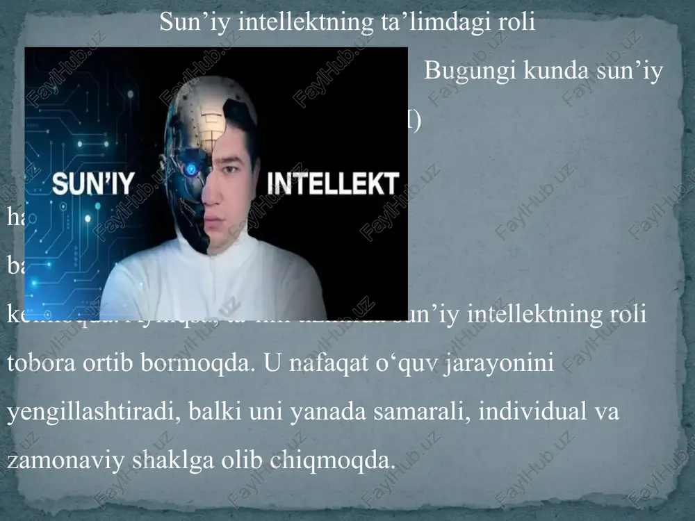sun’iyintellektning ta’limda giroli - Page 3