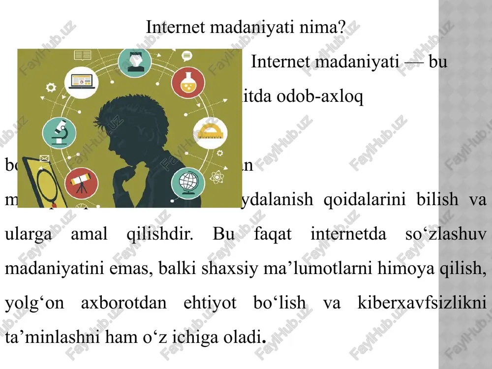 yoshlarning internet madaniyati - Page 3