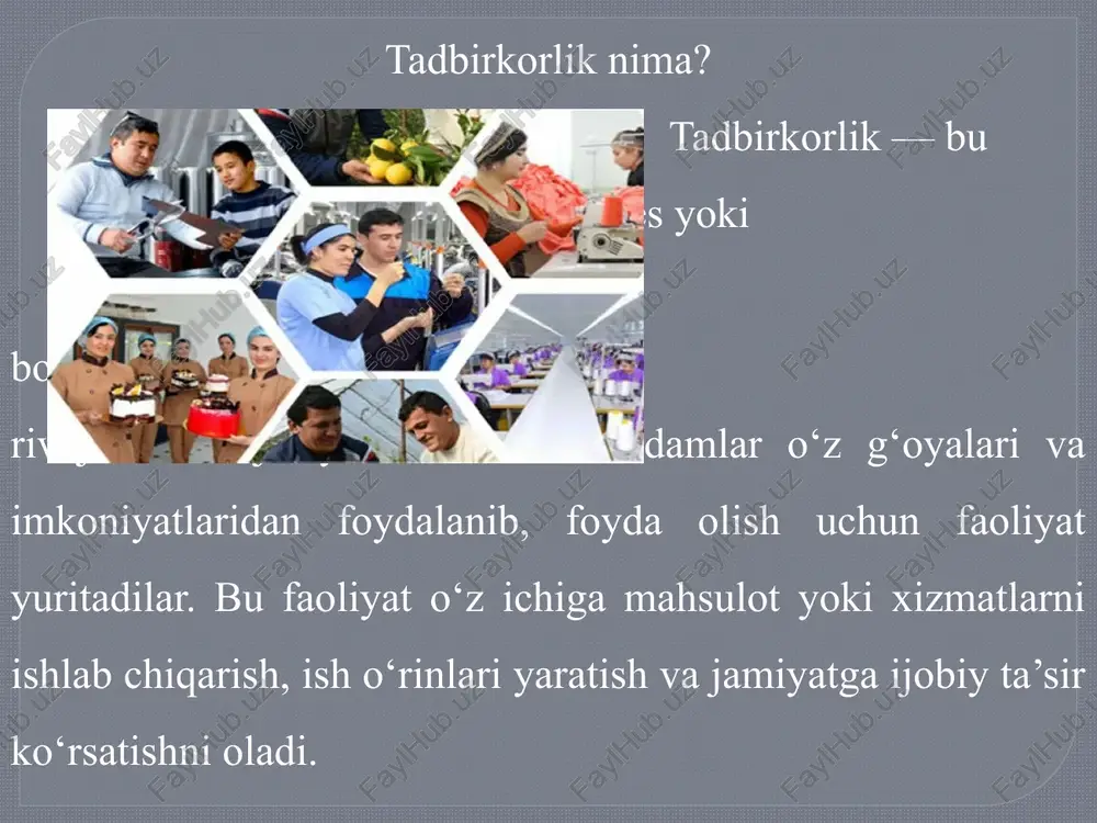 yoshlarning tadbirkorlik faoliyati - Page 3