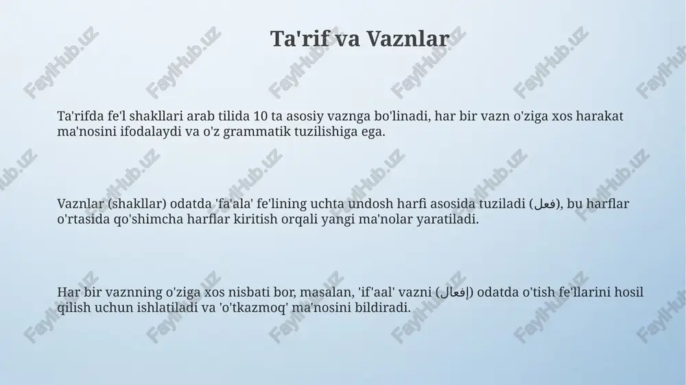 arabtilida feʼl boblari - Page 3