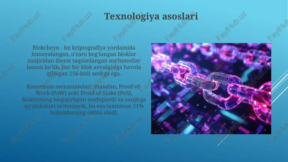 ain 3.0 yechimlari, jumladan, tarmoqlararo o'zaro aloqa va markazlashtirilmagan identifikatorlar (did) ning rivojlanishi turli sohalarda 5 yil ichida integratsiyani kuchaytiradi. tokenizatsiya ko'chmas mulk va san'at kabi no suyuq aktivlarni fraksiyalash imkonini beradi va blokcheynga asoslangan investitsiyalarni 2025 yilga kelib 1 trillion dollarga oshiradi. real dunyo misollari walmart ta'minot zanjiri boshqaruvida ibm food trust blokcheynidan foydalanadi, bu esa mango kabi mahsulotlarning kuzatuv vaqtini 7 kundan 2.2 sekundgacha qisqartiradi va xavfsizlikni oshiradi. maersk va ibm tradelens blokcheyn platformasini ishga tushirdi, bu esa global konteyner yuklarini kuzatish va hujjatlar almashinuvini optimallashtiradi, 15% gacha tranzaksiya xarajatlarini kamaytiradi. biznes strategiyasi integratsiyasi biznes strategiyasiga blokcheynni integratsiya qilishda maqsadlarni aniqlang, misol uchun, 30% operatsion xarajatlarni kamaytirish yoki ta'minot zanjiri samaradorligini 25%ga oshirishga erishish uchun aniq maqsadlar qo'ying. blokcheyn integratsiya strategiyasi doirasida mavjud it infratuzilmasini tahlil qiling va 1-bosqichda moliyaviy operatsiyalar yoki ta'minot zanjirining 20% qismini qamrab oluvchi bosqichma-bosqich yondashuvni qo'llang. xulosa xulosa qilib aytganda, blokcheyn biznes uchun …