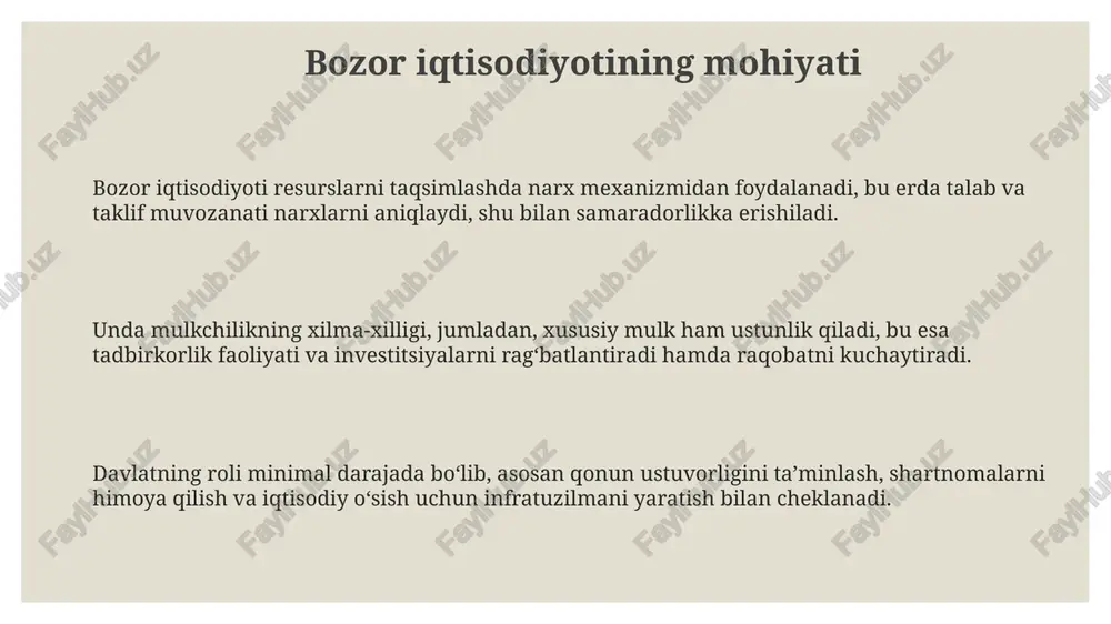 bozor iqtisodiyotining mazmuni va amaliyati - Page 3