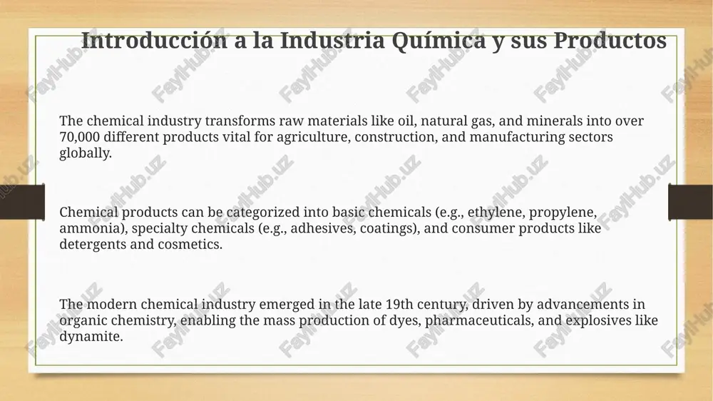 introducción a la industria química y sus productos - Page 3