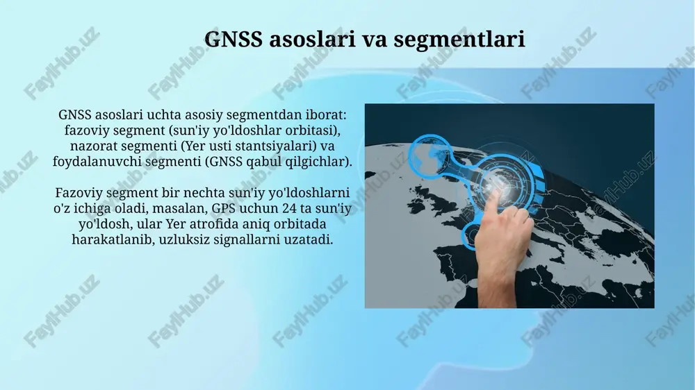 global navigatsion sun'iy yo'ldoshli tizim gnsyt - Page 3