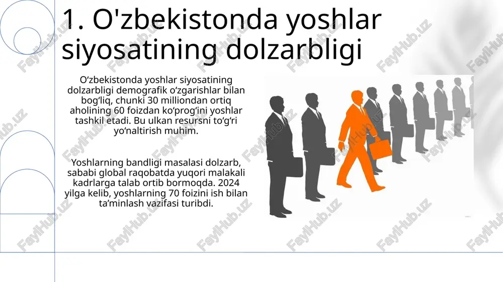 o'zbekistonda yoshlar siyosati: hozirgi holat va istiqbollar - Page 3
