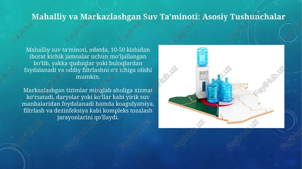 mahalliy va markazlashgan suv ta'minoti - Page 3