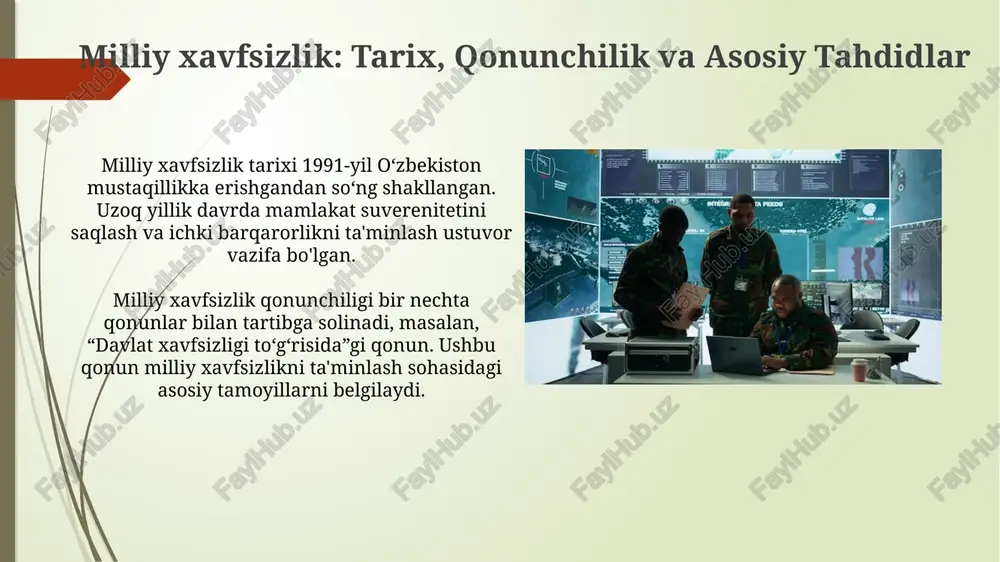 milliy xavfsizlikni taʼminlash - Page 3