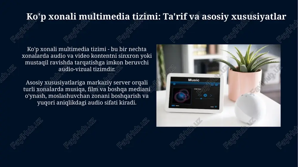 ko'p xonali multimedia tizimi - Page 3