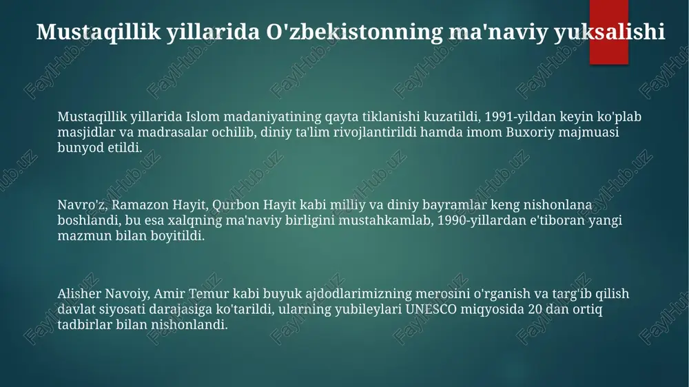 islom madaniyatining qayta tiklanishi - Page 3