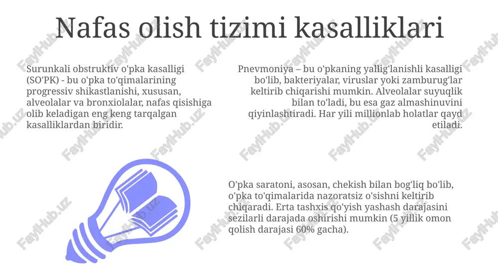 nafas olish tizimi kasalliklari - Page 3
