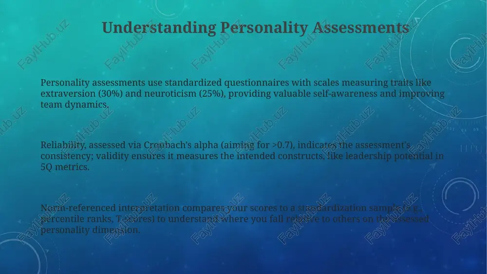 understanding personality assessments - Page 3
