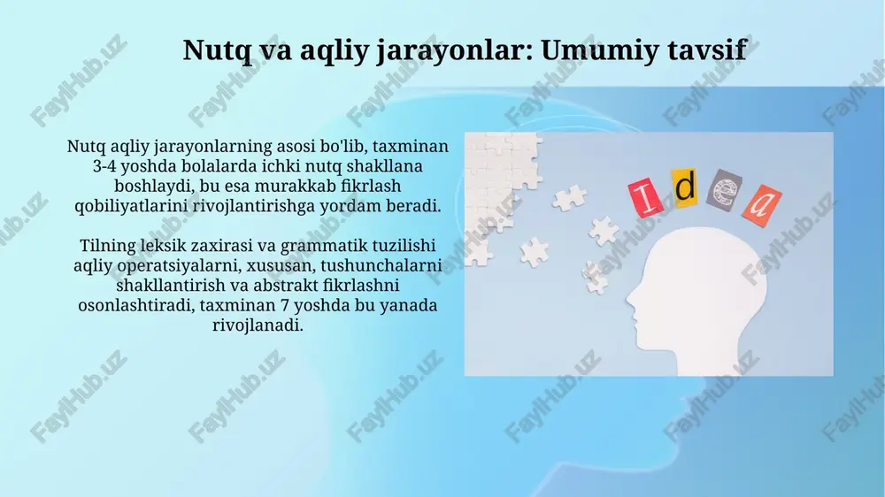 nutq va aqliy jarayonlar - Page 3