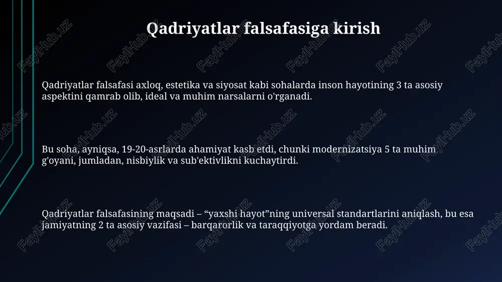 qadriyatlar falsafasi - Page 3